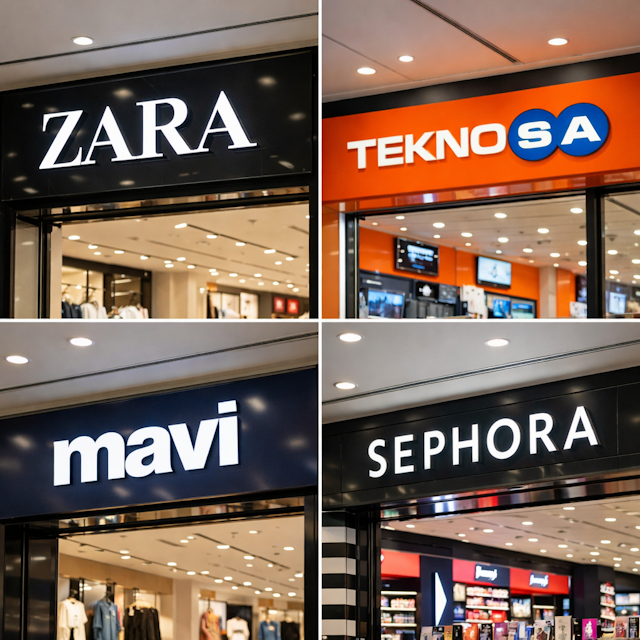 AVM Mağaza Tabelaları